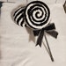Lollipop Decor, Faux Lollipops, Black and White Lollipops, Holiday ...