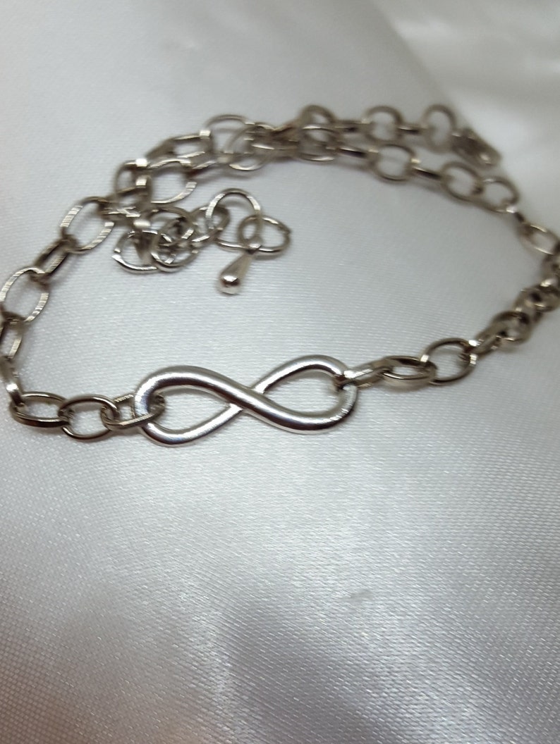 Infinity Ankle Bracelet Etsy