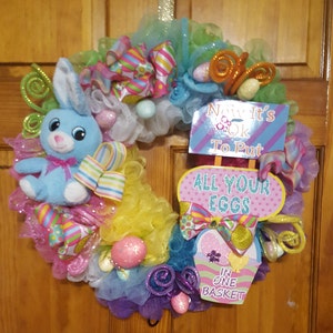Easter Bunny Wreath
