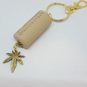 Cork Key Ring, Unique Key Chain