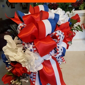 Lantern Swag Centerpiece,  Lantern Bows