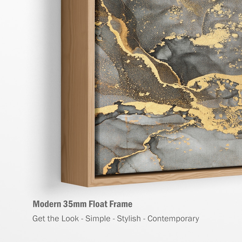 Extra Large Framed Wall Art Pictures for Living Room Grey Etsy UK