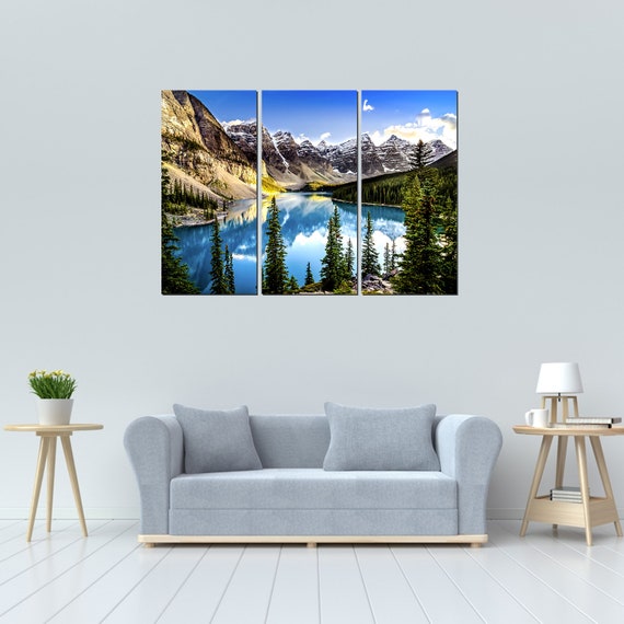 3 Pieces Modern Canvas Painting Wall Art For Home Decoration Etsy