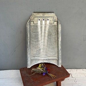 Washing Board, Vintage Washboard Metal, Old Washboard, Unique Washboard, Made in USSR, Wall Decor, Primitive decor, Country house, Decor