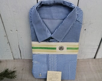 Vintage men's shirt, Men's Clothing, Shirt 83 years of production, Unique shirt, Simple cut, Soviet-era clothing, Gift for the Collector