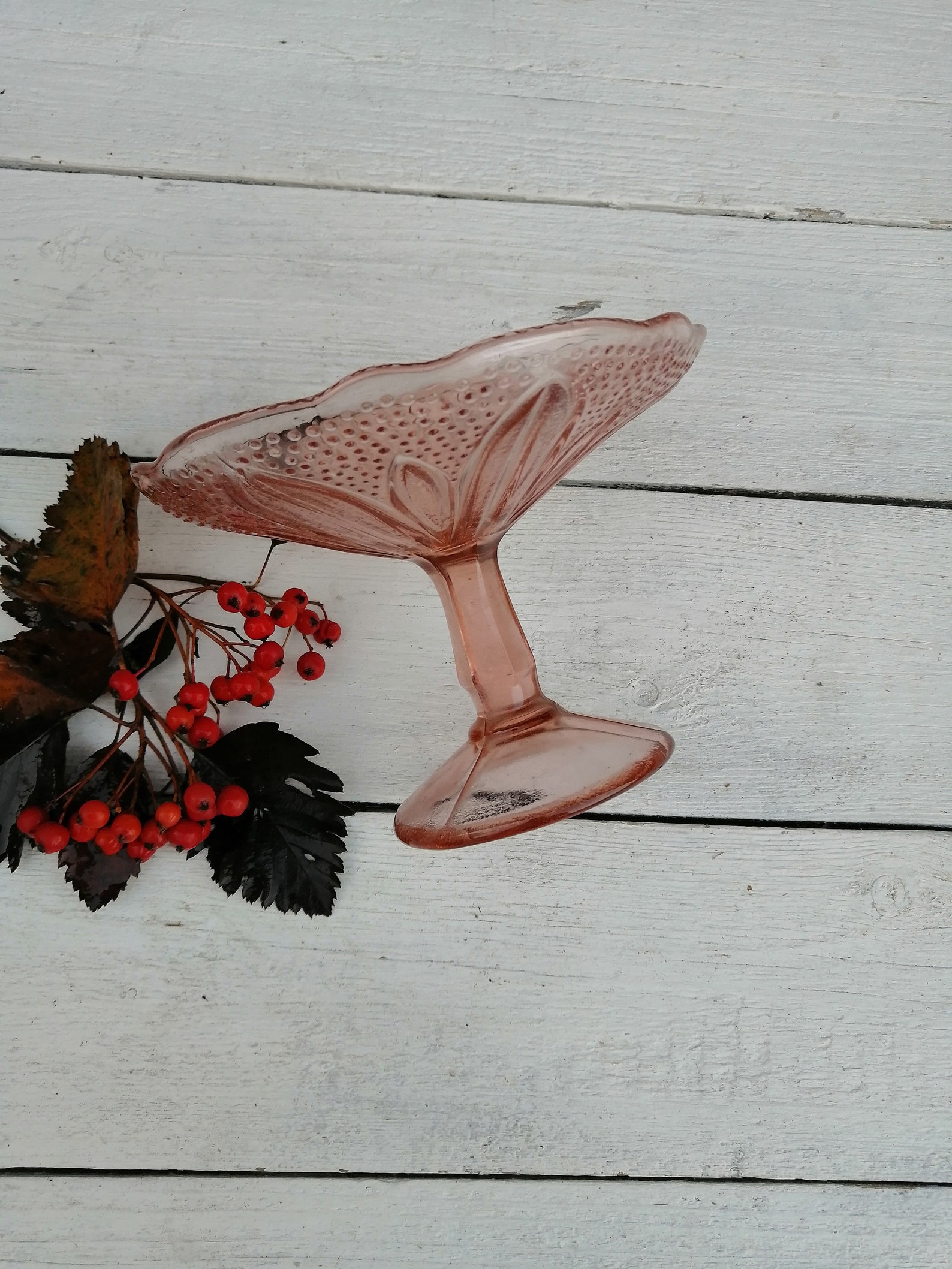 Glass Vase Vintage Candy Vase Wedding Tableware Glass Etsy