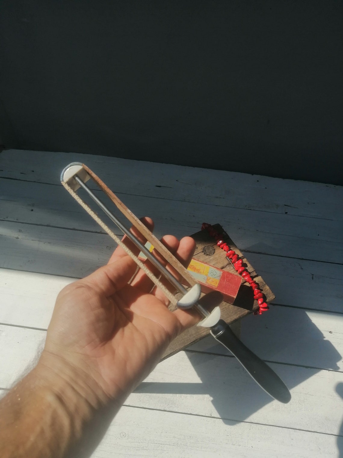 Vintage Straight Razor Sharpening Strap, Vintage Razor Strap, Vintage ...