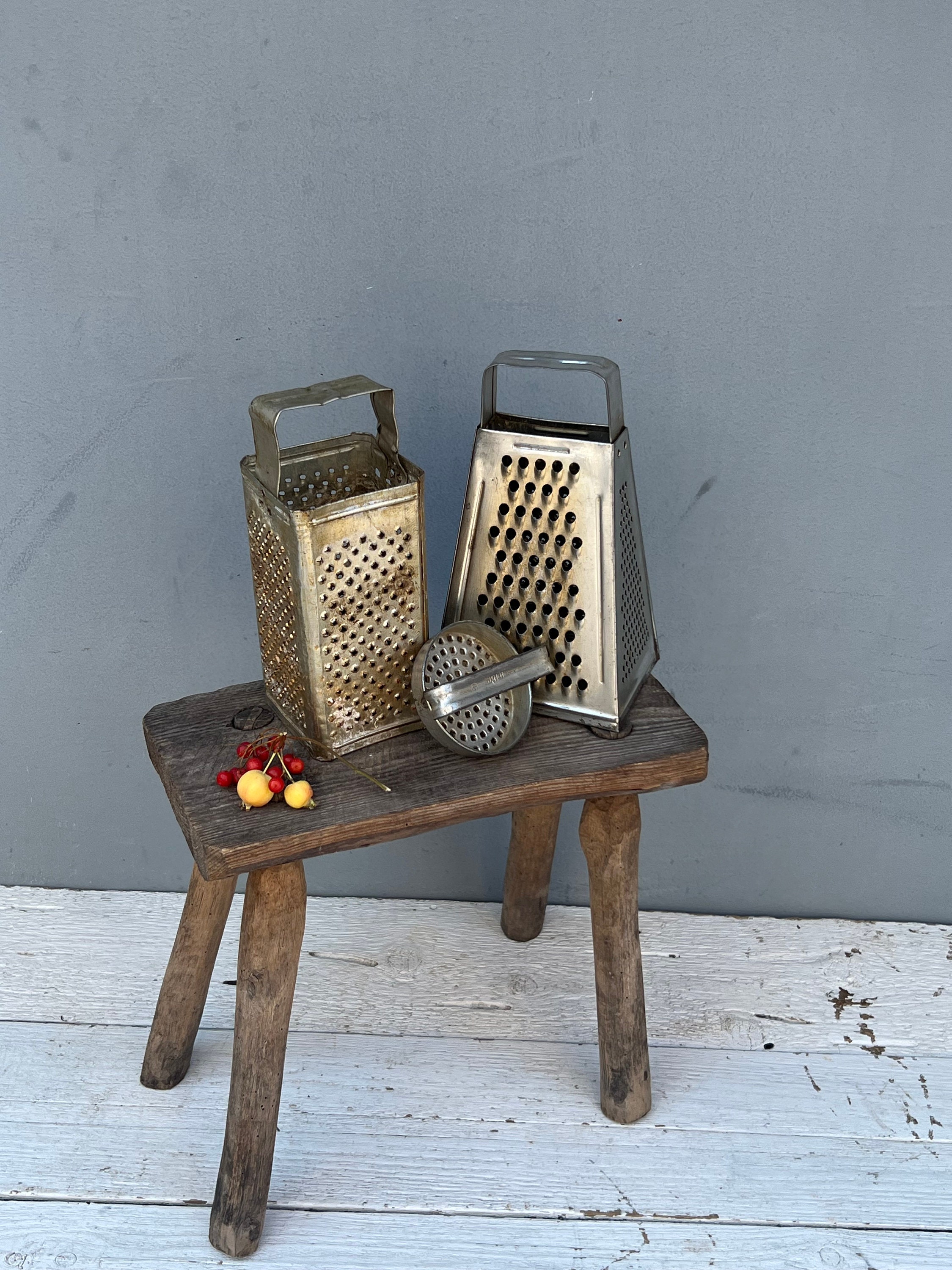 Vintage Classic Bromco Slicing Kitchen Grater/rustic Farmhouse