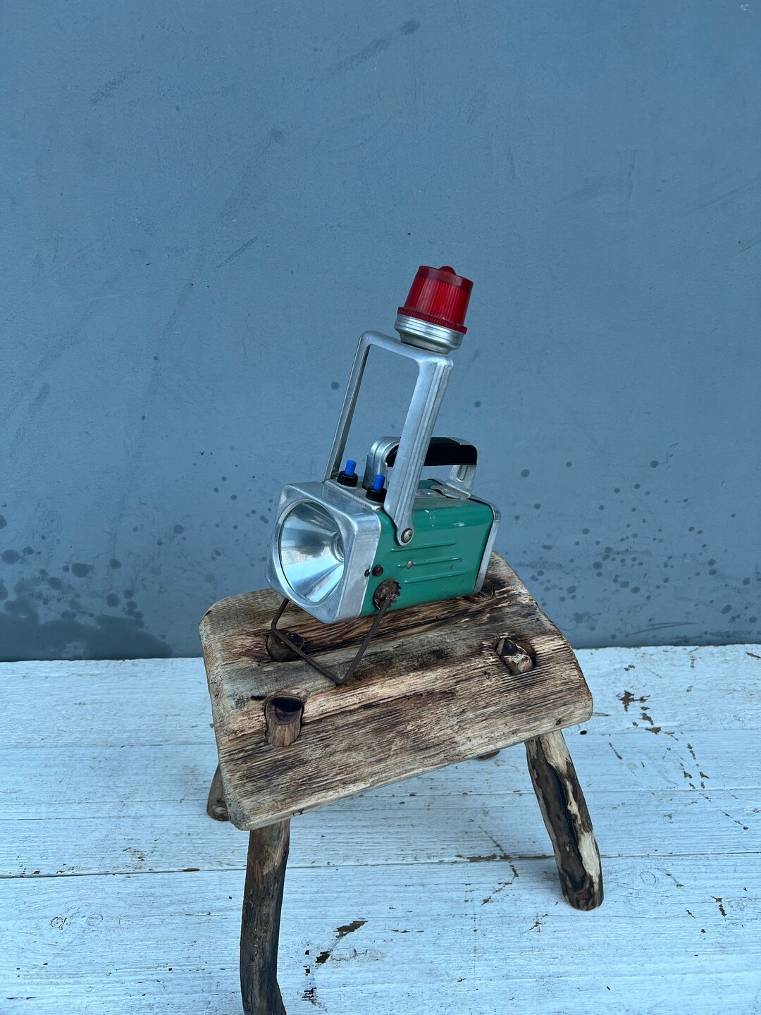 Vintage Pocket Flashlight, Metal Flashlight, Unique Flashlight