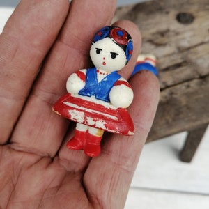 Antique plastic toy, Retro Ukrainian toy, Gift from Ukraine, Children's room decor, Old figurine, Collectible toy, Unique toy, Small toy image 3