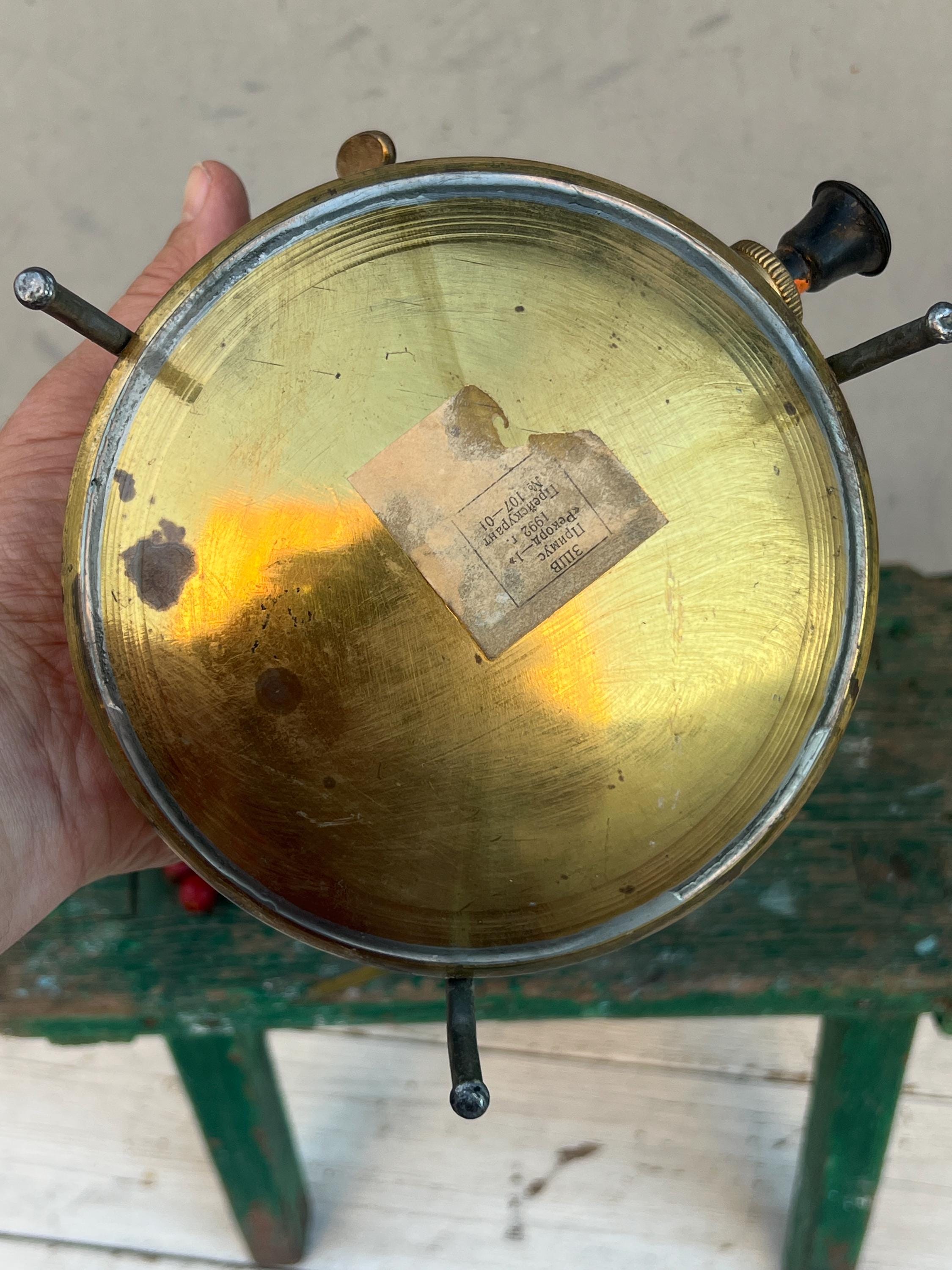 RARE VIEUX VINTAGE Primus NO.100/NO.1 Laiton Kérosène Camping Poêle