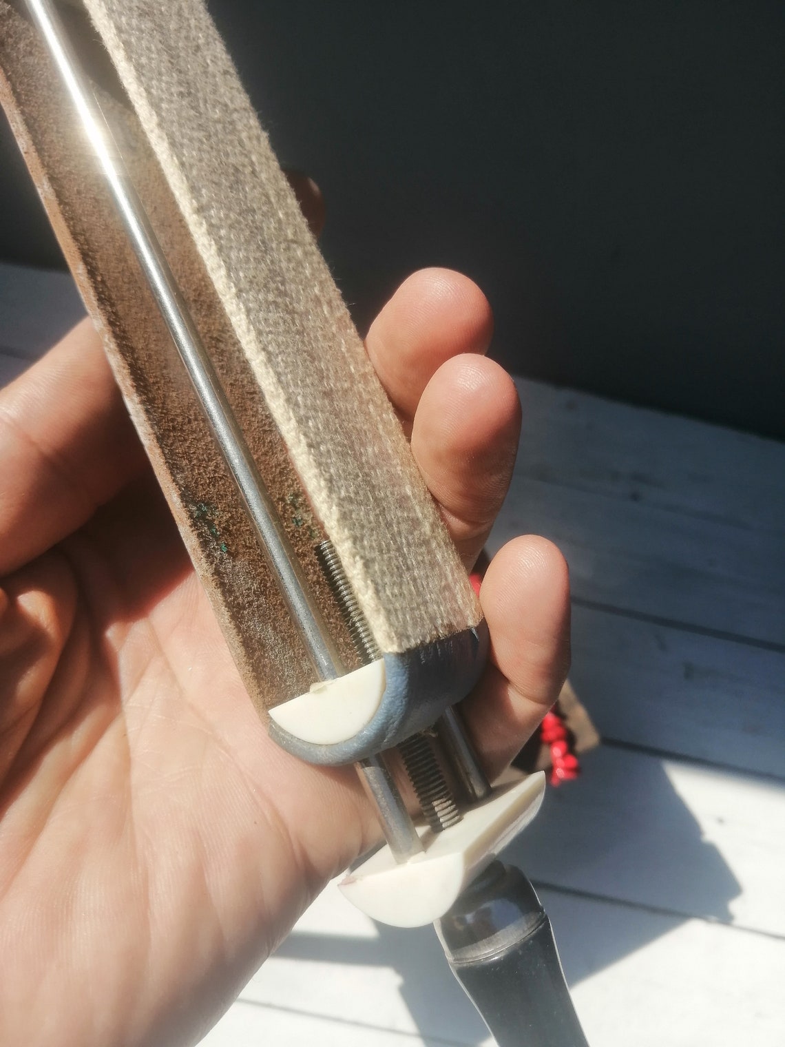 Vintage Straight Razor Sharpening Strap, Vintage Razor Strap, Vintage ...