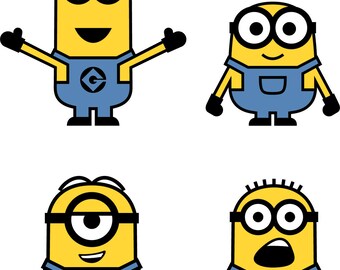 Minions.Svg.Dfx.Eps.Pdf.Png.