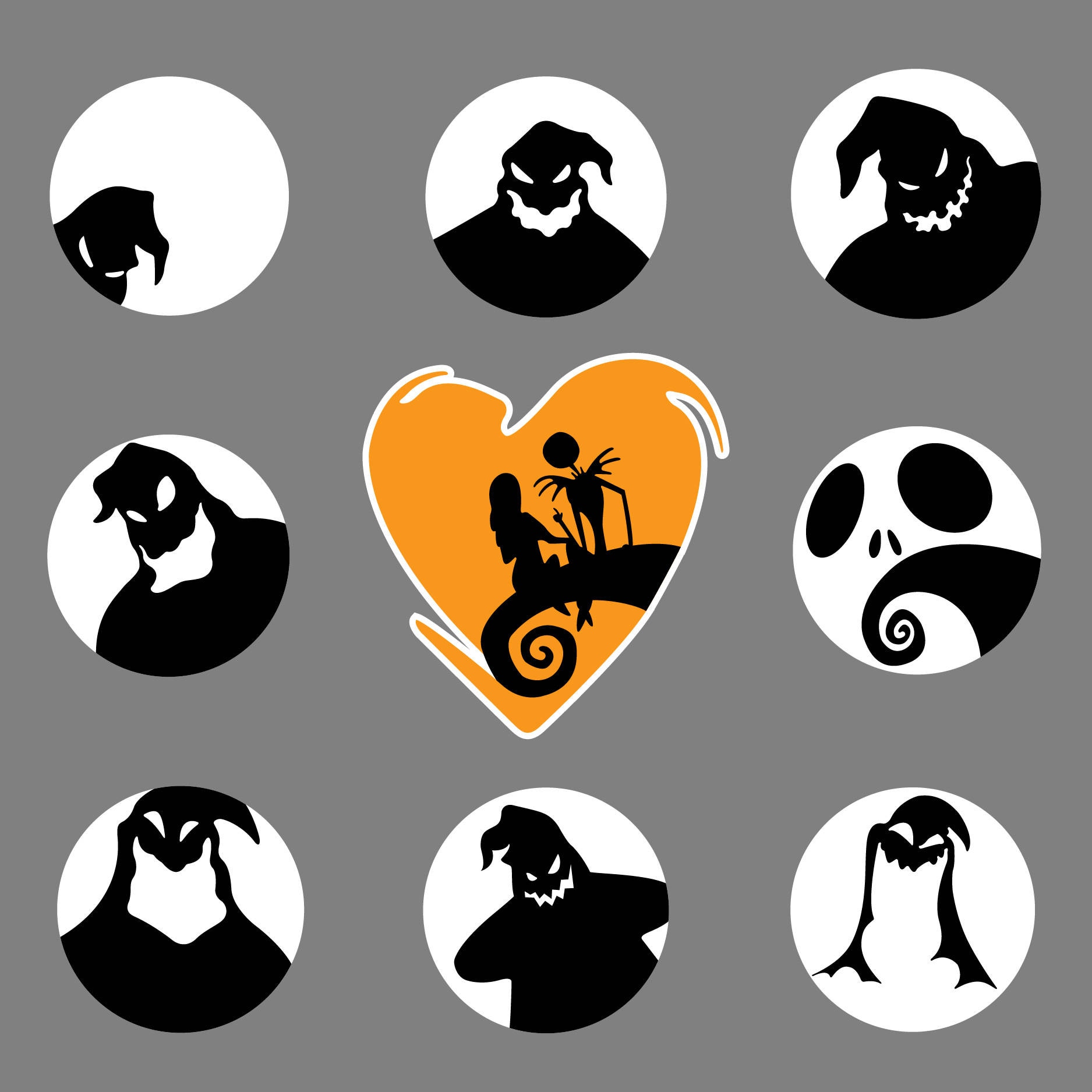 Oogie Boogie.Svg.Dfx.Eps.Pdf.Png. | Etsy