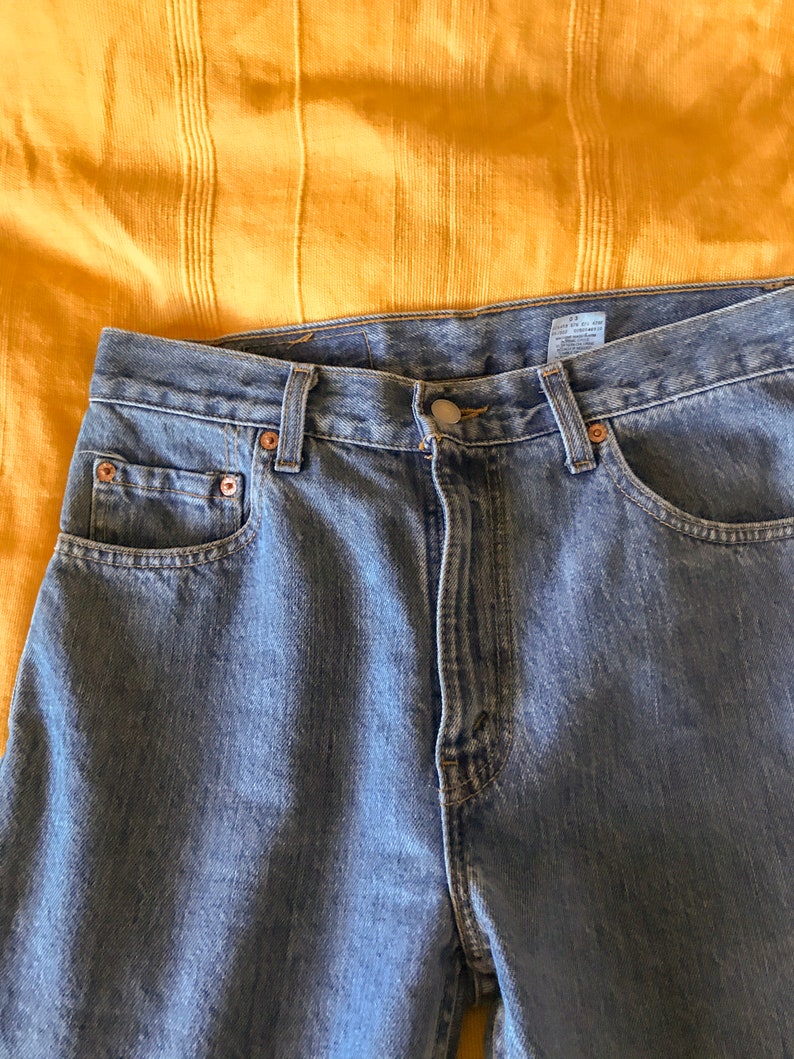 Embroidered Butterfly Levi Jeans W30 L30 Etsy