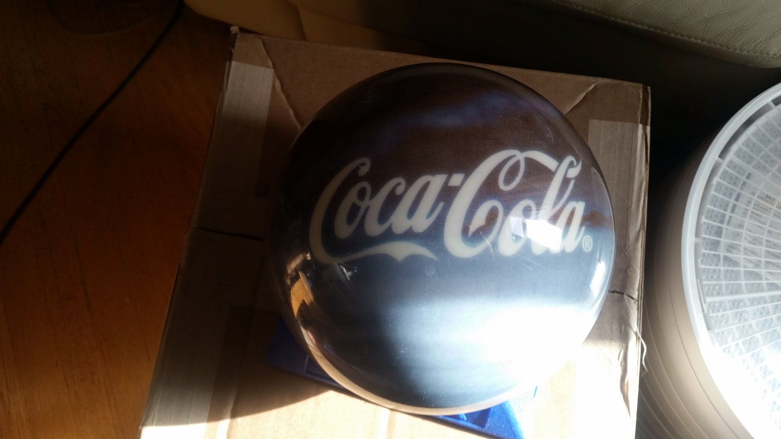 coca cola bowling set