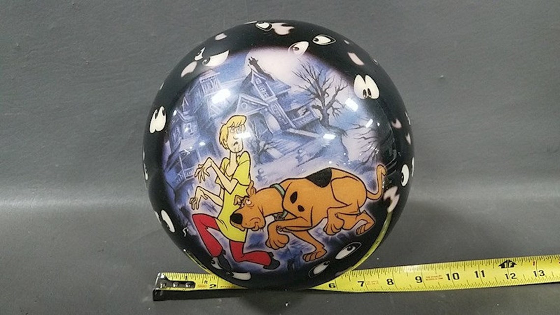 Viz A Ball Scooby Doo Undrilled Bowling Ball 7 lbs Etsy