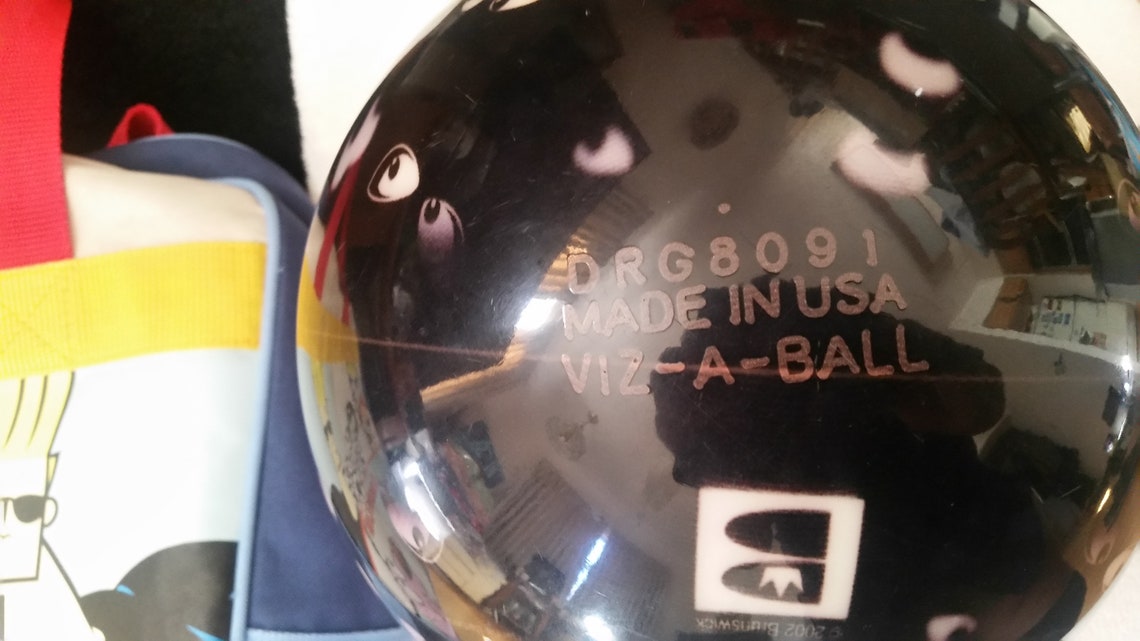 Viz A Ball Scooby Doo Undrilled Bowling Ball 7 lbs Etsy