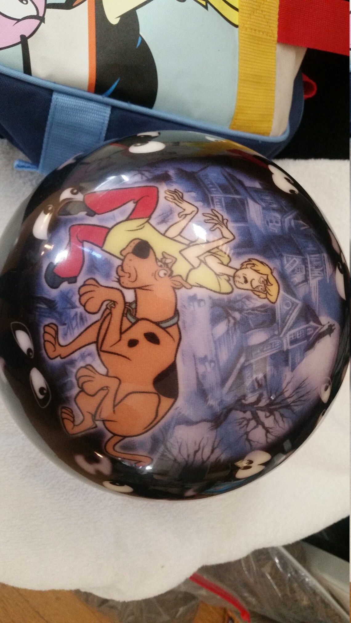 Viz A Ball Scooby Doo Undrilled Bowling Ball 7 lbs Etsy