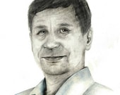 Custom portrait Husband portrait Valentine gift Special gift for husband Personalized portrait Husband birthday gift  Anniversary gift