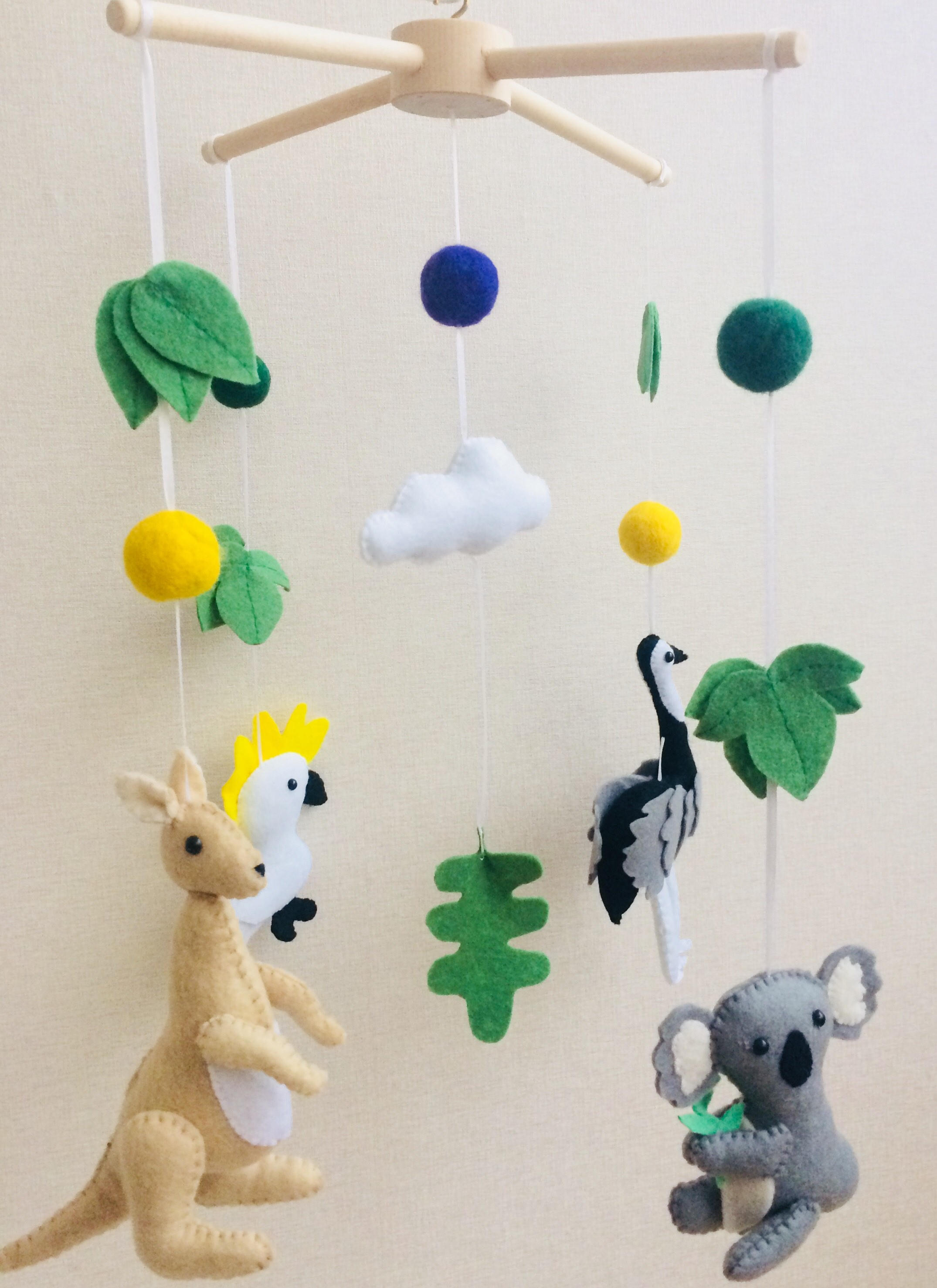 Australian mobile Wild Animal Mobile Safari baby mobile Animal Etsy