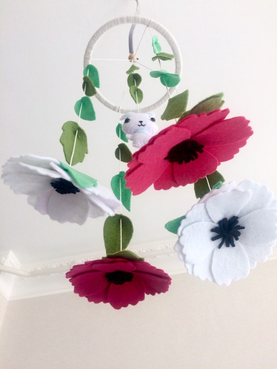 Fleur Bebe Fille Portable Mobile Feutre Fleur Animal Bebe Etsy Fleur Bebe Fille Portable Mobile Feutre Fleur Animal Bebe Etsy
