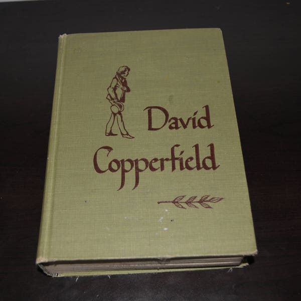 Vintage Book David Copperfield by Charles Dickens