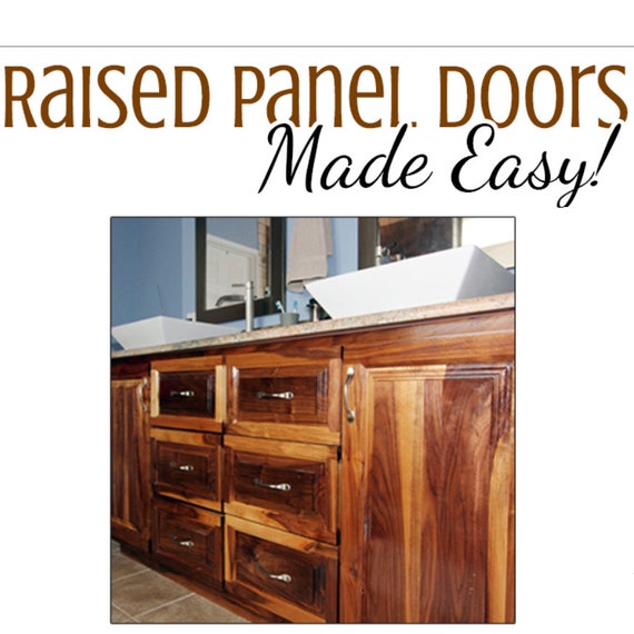 Raised Panel Calculator Wood Working Cabinet Making Raised Etsy