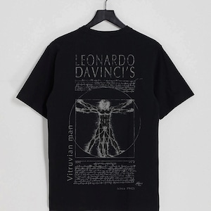 Leonardo Di Vinci Vitruvian Man | T- Shirt | Unisex t shirt