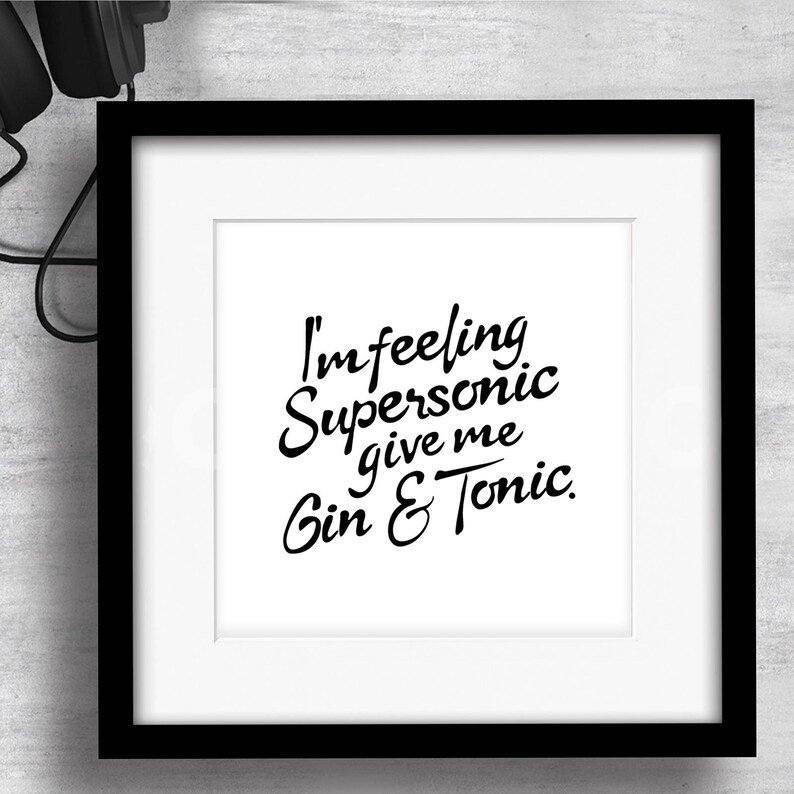 Print Supersonic Art Music Graphic Design Design Etsy