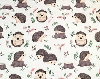 photo Hedgehog Fabric Uk hedgehog fabric etsy