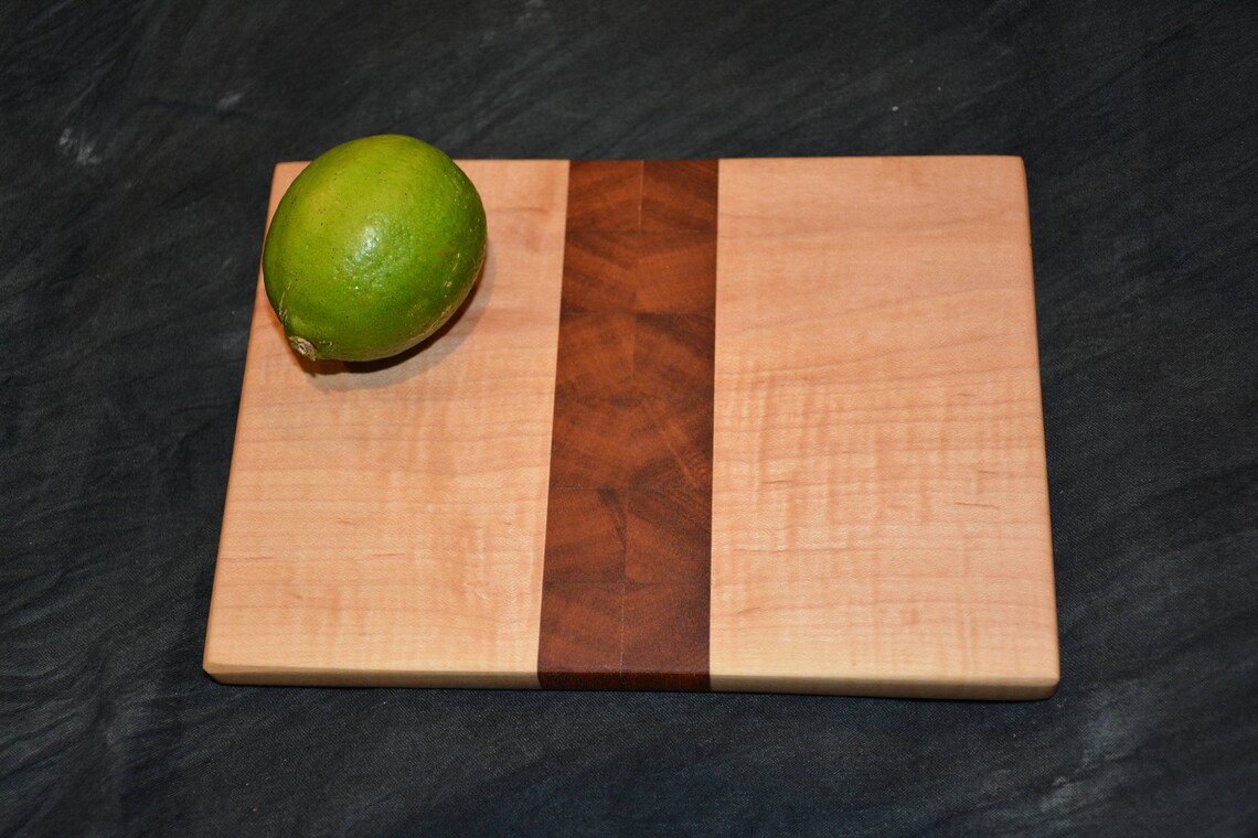 Exotic Wood Lemon and Lime Cutting Board Etsy