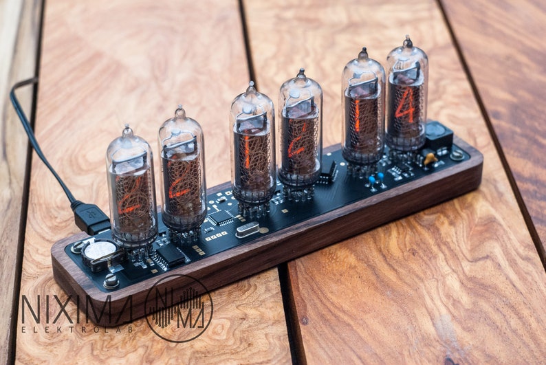 Nixie tube clock Etsy