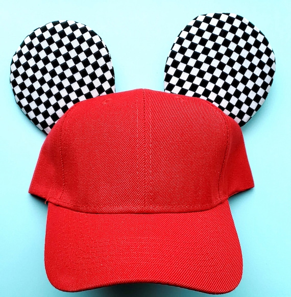 lightning mcqueen hat with mickey ears