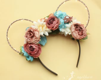 Mater Floral Light Up Mouse Ears: Radiator Springs Cars Land Headband