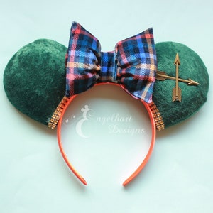 Orecchie di Topolino Merida, Orecchie di Topolino Merida coraggiosa, Orecchie Disney coraggiose, Orecchie di Topolino Merida coraggiose, Orecchie di Topolino Disney scozzese Merida