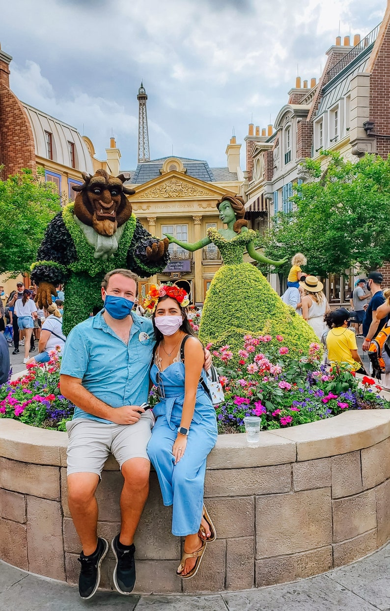 Butterfly Garden Ears Gift for Her Pink Floral Ears with image 9