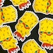 Bart Simpson Drippy Sticker Etsy Canada