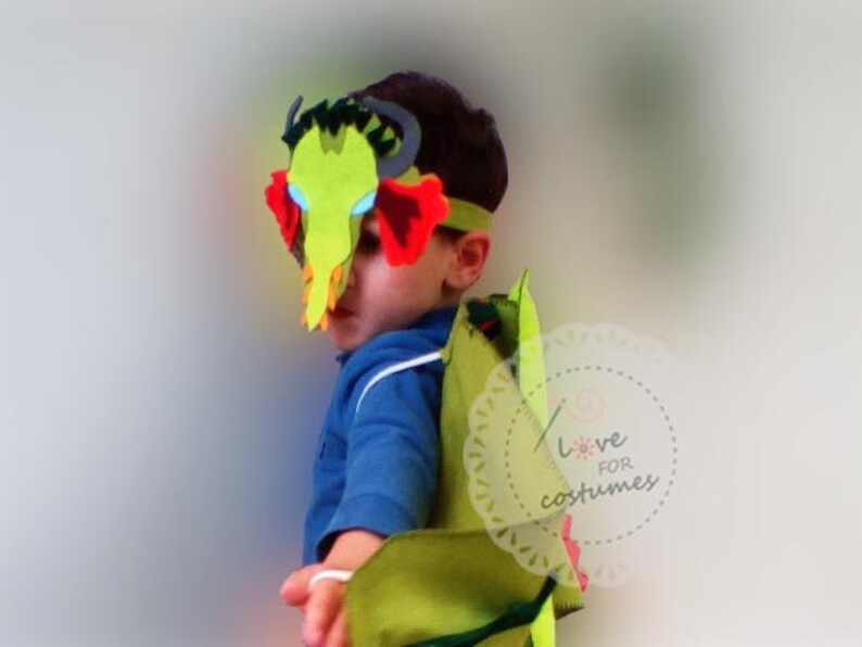Dragon Costume / Halloween Dragon Costume / Dinosaur Costume / Etsy