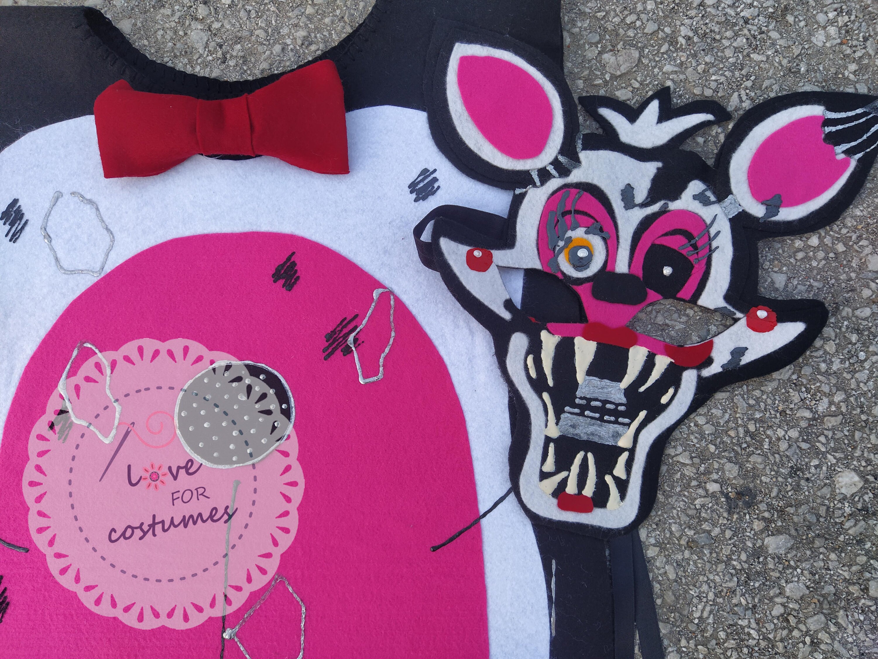 Nightmare Foxy Cosplay Mask&Costume - FNAF : r/fivenightsatfreddys