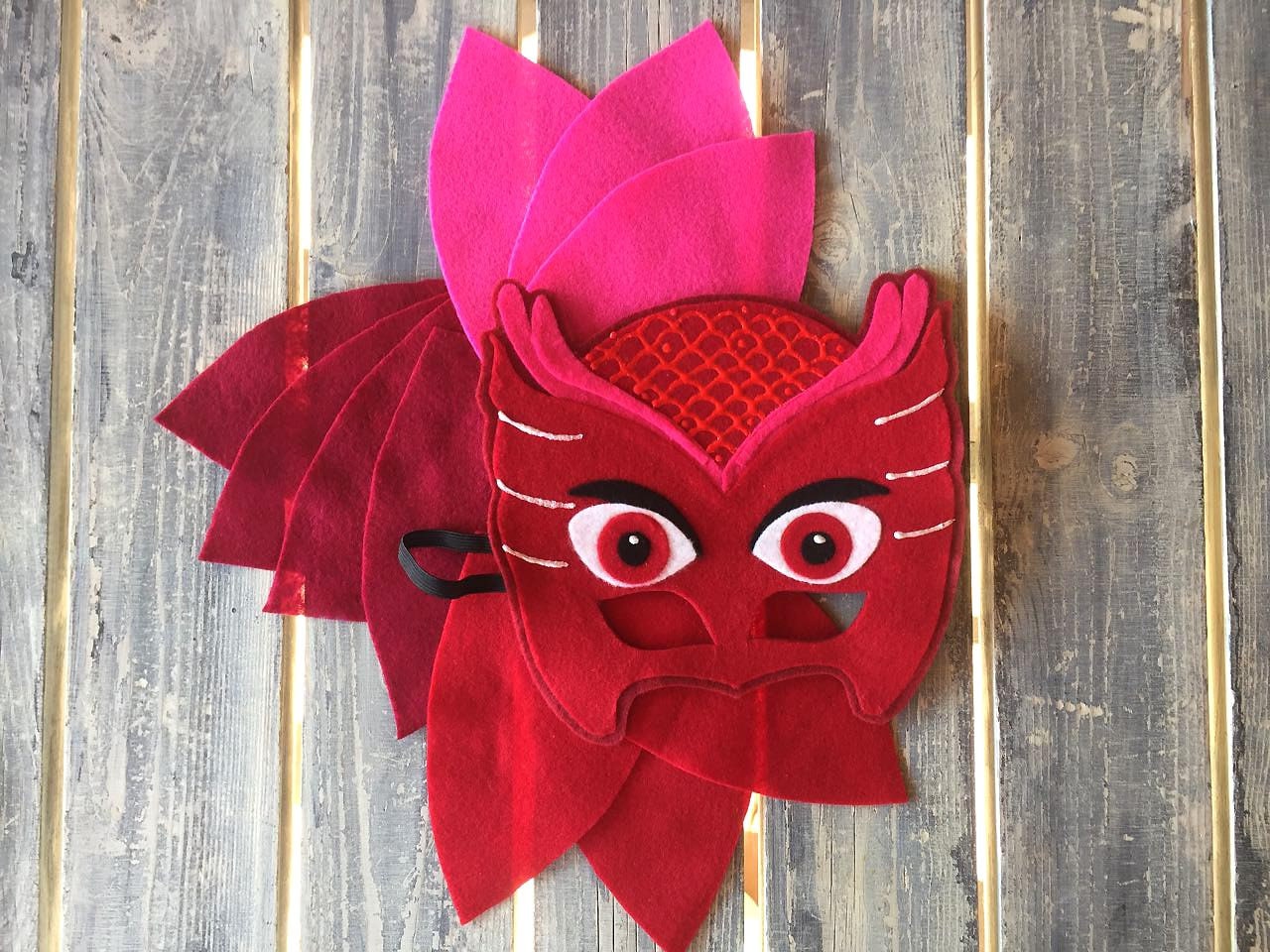 Owlette wings and mask / owlette inspired costume / PJ masks | Etsy