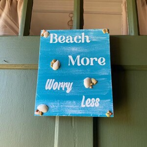 Beach wood Sign, Beach lover, Porch sign, wood sign, front door sign, Home decor, summer decor