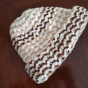 St. Michael Knitted Hat Made in Italy, Vintage Double Layer Knit Hat, St Michael Knit Toque, Women&#39;s Winter Hat