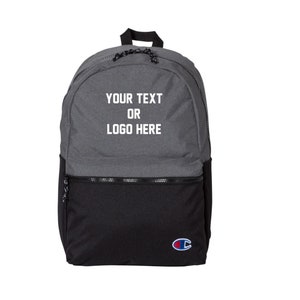 Custom champion backpack Clearance