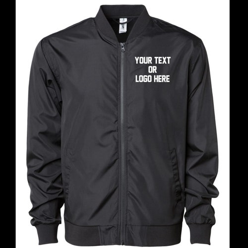 Custom Unisex Bomber Lightweight Jacket 