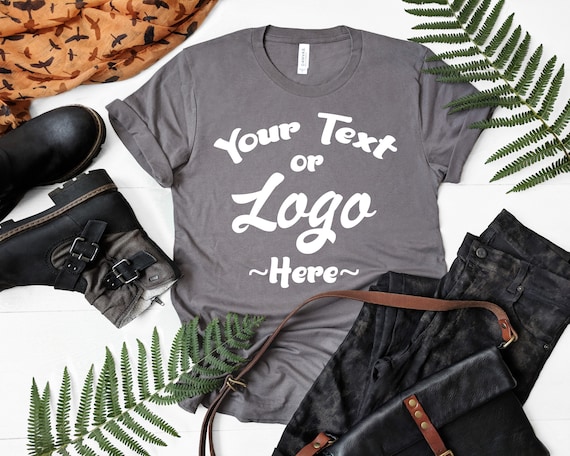 Custom Bella Canvas Jersey T-shirt 
