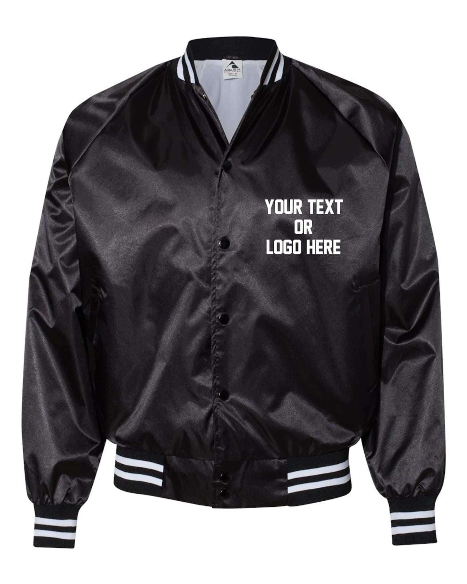 Custom PREMIUM Unisex Varsity Jacket Your Text or Logo | Etsy
