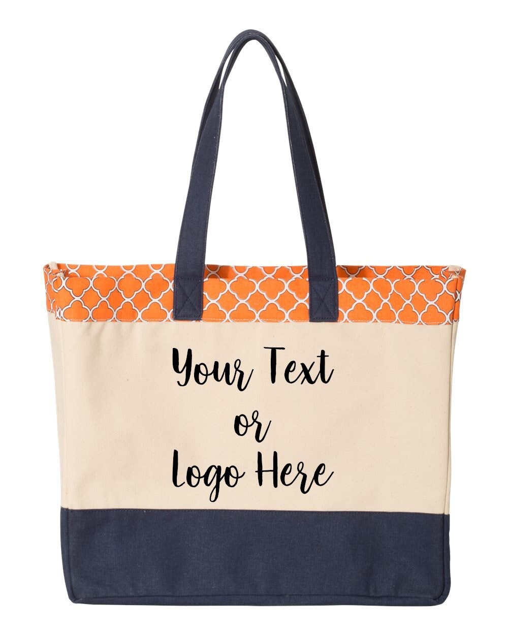 Custom Beach Tote Bag Waterproof 3 