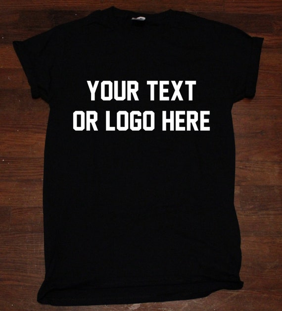 print your own t shirt