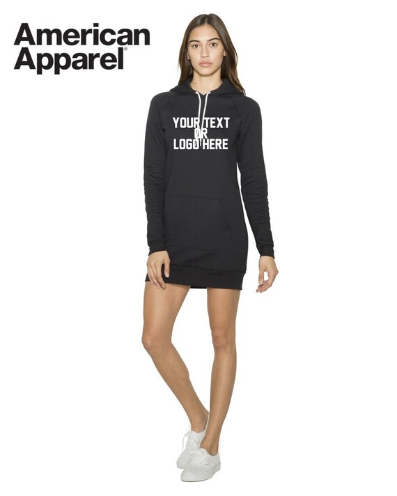 american apparel hoodie dress